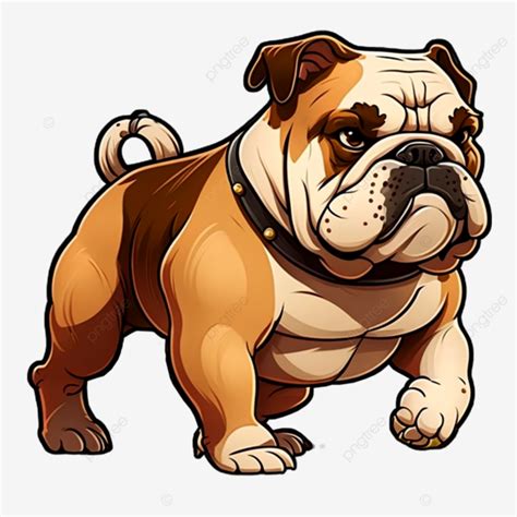 110 Cartoon Illustration Bulldog Logo Vector Graphic Free Download, Cartoon Illustration Bulldog ...