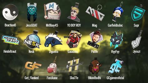 R6S Y7S3 Streamer Charms: FoxA, Minimichegga, and two others join the list - GameRiv