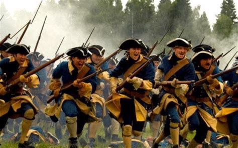 Swedish Infantry during Great Northern War Kingdom Of Sweden, 18th Century, Tanks, Charging ...