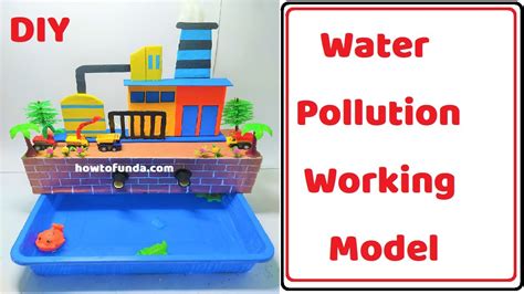 water pollution working model | DIY at home | inspire award science ...