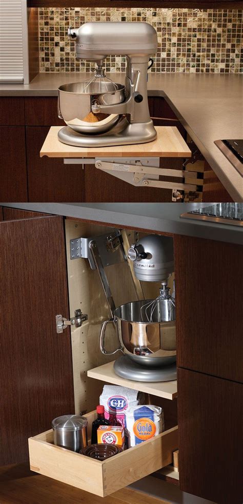 Mixer & Kitchen Appliance Storage Cabinet - Ein Mixer oder ein anderes ...