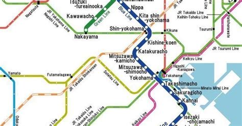 Yokohama Subway | Metro Maps of the World | Pinterest | Yokohama