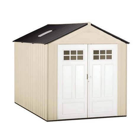 Rubbermaid 7-ft x 10-ft Storage Shed in the Vinyl & Resin Storage Sheds department at Lowes.com