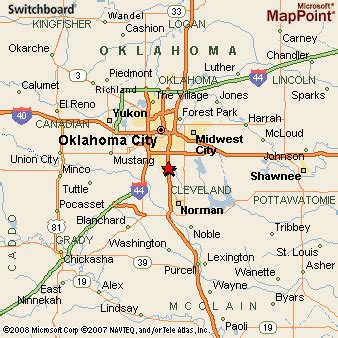 Where is Moore, Oklahoma? see area map & more