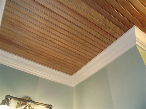 Knotty Pine Tongue Groove Ceiling Home Design Idea Wood Planks For Walls #tropic... | Basement ...