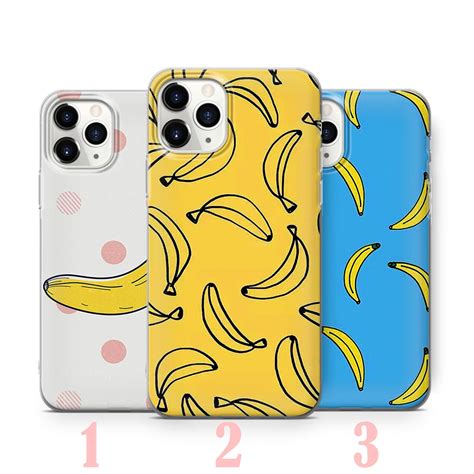 Banana Phone Case For iPhone 11 Pro 6 7 8 X XS XR SE 12 | Etsy