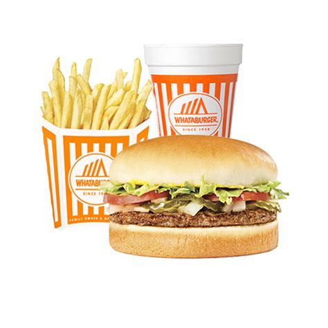 #3 Triple Meat Whataburger Meal – Clutch Deliveries