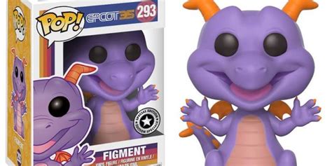 Special Edition Figment Funko Pop! to be released at Epcot in celebration of park's 35th ...