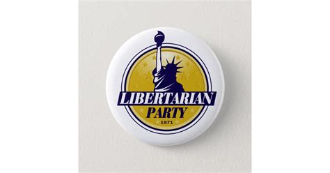 Libertarian Party Official Logo Button | Zazzle