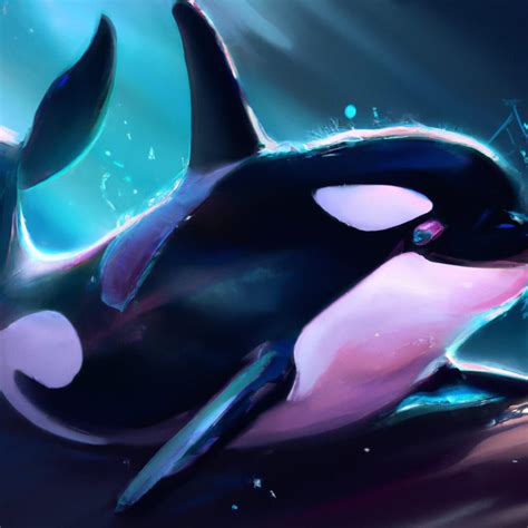 Colorful Orca - AI Generated Artwork - NightCafe Creator