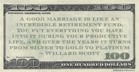 Willard Scott: Retirement Fund - Money Quotes DailyMoney Quotes Daily