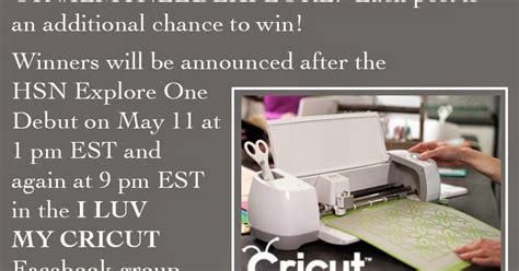 Lorrie's Story: Win a Cricut Explore One or a 1 Year Subscrption!!!! It's so Easy!!