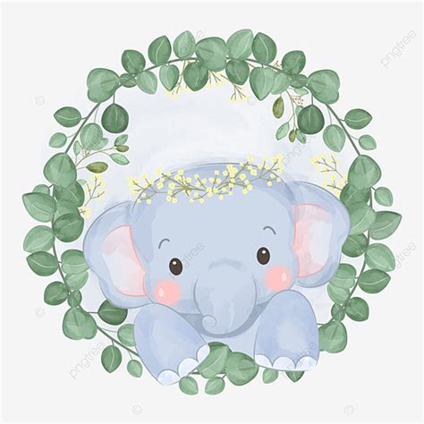 Cute Animal Watercolor Vector PNG Images, Cute Animals In Watercolor ...