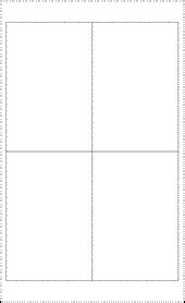 4x6 Template Free Printable