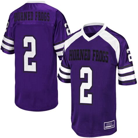 TCU Horned Frogs #2 Youth End Zone Football Jersey - Purple - Fanatics.com