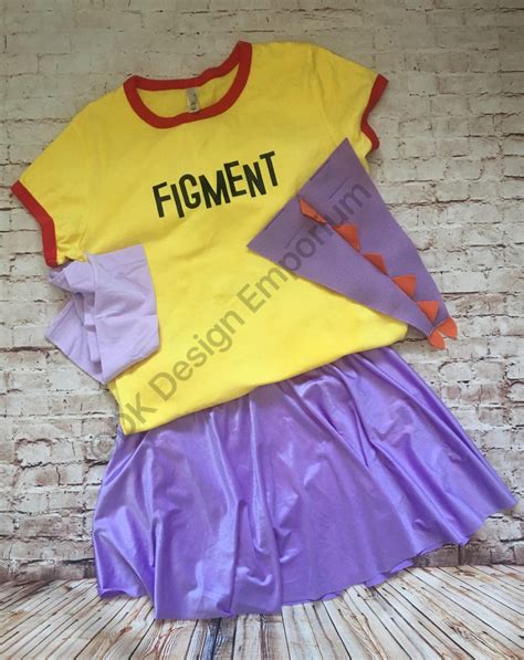 Figment Inspired Running Costume Purple Dragon Costume - Etsy