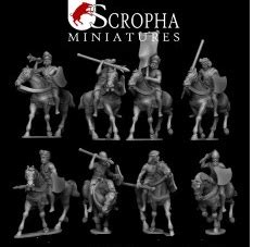 Indian Light Cavalry x8 – Lancer Miniatures