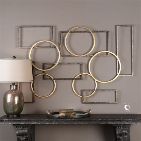 Elias Bronze And Gold Metal Wall Art | Iron wall art, Gold metal wall ...