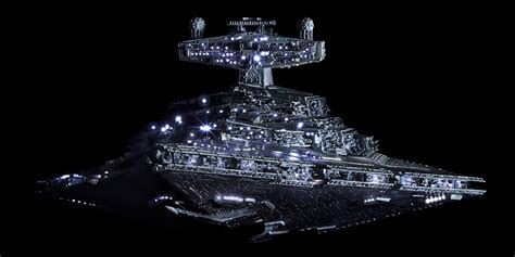 Star Wars Star Destroyer Model Star Wars Metallmodell Imperial Star Destroyer: Bygg En Imperial ...