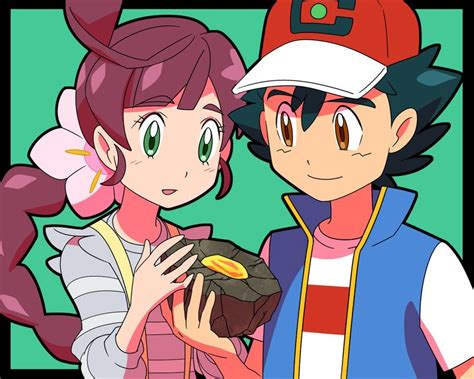 Ash x Chloe | Ash pokemon, Pokemon, Pokemon characters