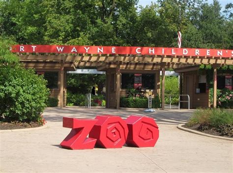 The Fort Wayne Children's Zoo in Autumn