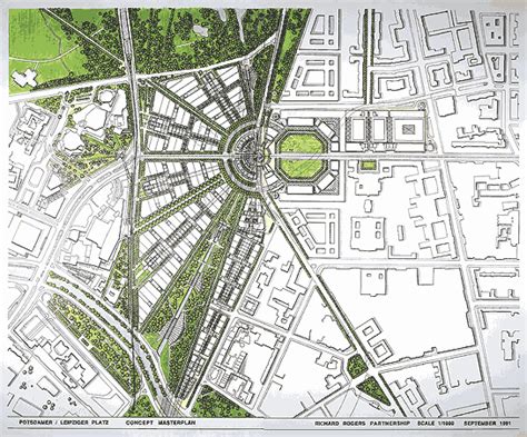 Potsdamer Platz | Potsdamer platz, Urban landscape design, Urban landscape