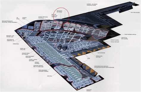 [1500x984] Layout diagram of a B-2 Stealth Bomber : r/MilitaryPorn