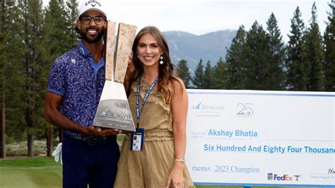 Akshay Bhatia's GF, Presleigh Schultz, Goes Viral After PGA Win