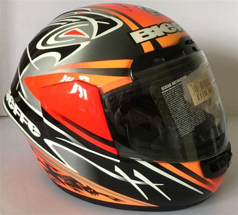 MAX BIAGGI HAND SIGNED BIEFFE REPLICA HELMET 1. | eBay