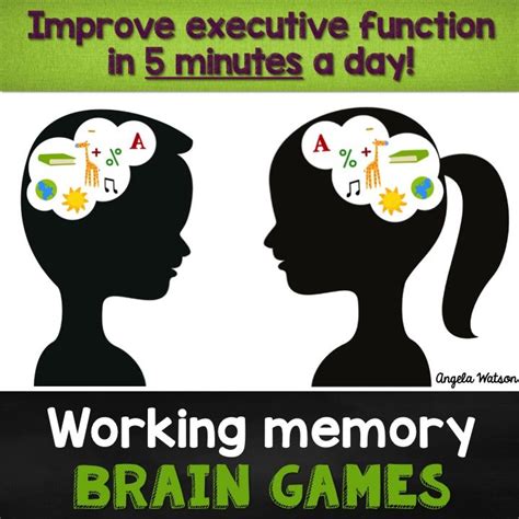 How working memory games can improve kids' executive function in 5 minutes a day | Executive ...