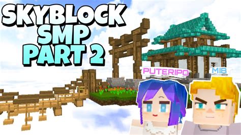 Skyblock SMP Part 2 ft MIB - Building A House! Blockman Go - YouTube