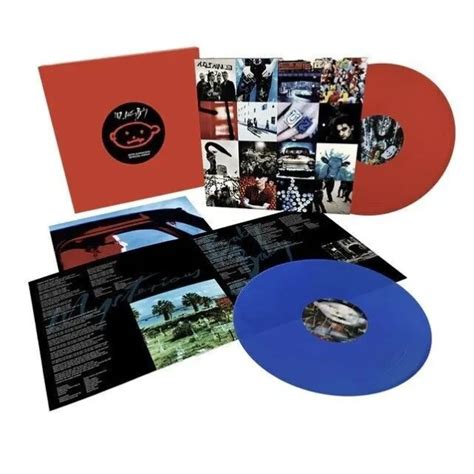 U2 ACHTUNG BABY 30th Anniversary LTD Edition Numbered Red And Blue Vinyl Release EUR 142,94 ...