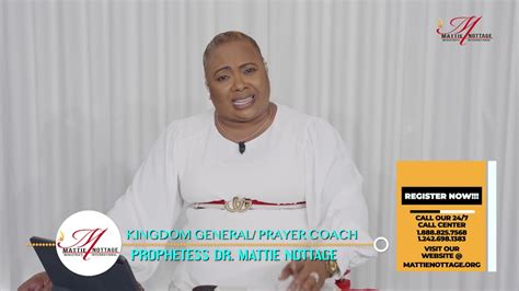 PROPHETIC PRAYER WARRIOR TRAINING WITH PROPHETESS MATTIE NOTTAGE - YouTube