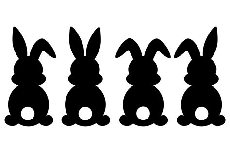 Pin by Kaire Ojala on MiMio Crafts topperid | Bunny silhouette, Rabbit silhouette, Bunny svg