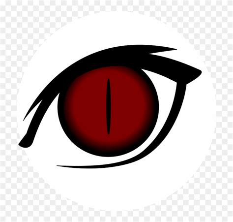 Red Eyes Clipart Transparent - Anime Eyes Red Png - Free Transparent ...