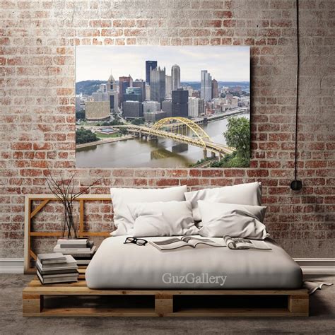 Pittsburgh Skyline Canvas Pittsburgh Skyline Photography - Etsy