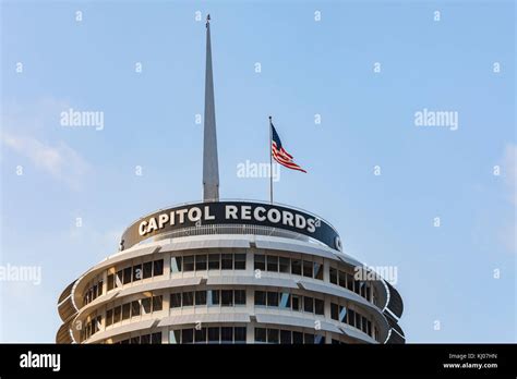 The Capitol Records Building, also known as the Capitol Records Tower ...