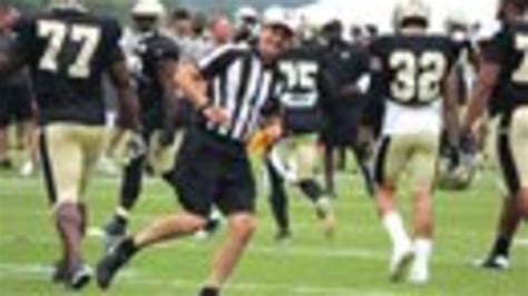 Referee Gene Steratore, other officials worked with New Orleans Saints last week