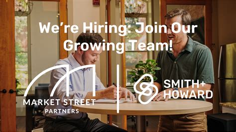 We're Hiring: Join Our Team! | Market Street Partners