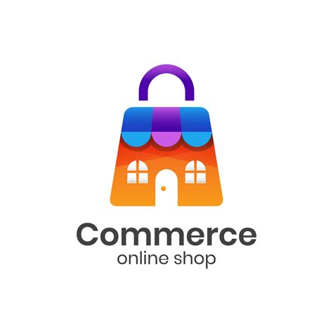 Online Shop Logo designs Template. Shopping Logo vector icon illustration design. Shopping bag ...