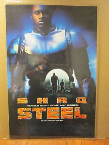 vintage Shaq Steel movie poster Heroes Don't Come Any Bigger 7246 | eBay