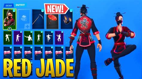 Top 5 BEST “Red Jade” Skin Combos - YouTube