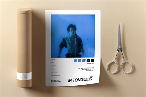 Joji In Tongues Album Cover Poster / Joji poster | Etsy