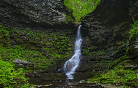 Lower Excelsior Glen Falls, New York, United States - World Waterfall ...