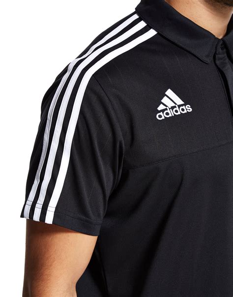 adidas Synthetic Northern Ireland Climalite Polo Shirt in Black for Men ...