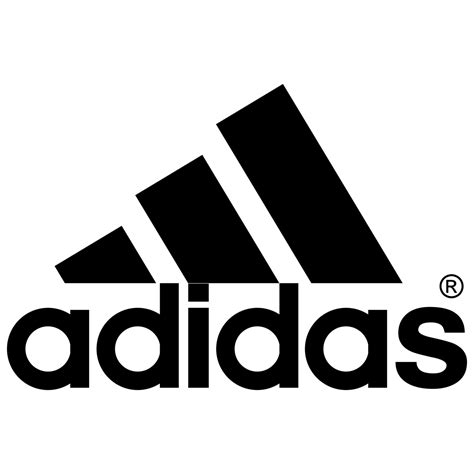 Adidas Logo Black and White (1) – Brands Logos