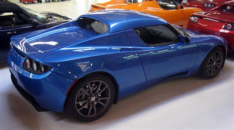 Tesla Motors | tesla roadster in the warehouse | Saket Vora | Flickr