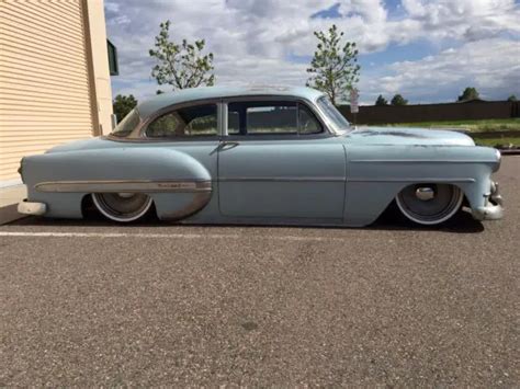 1953 Chevy Bel Air Custom Air Ride 210 2-Door Post Patina Belair 3100 ...