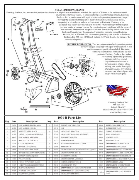 Earthway Precision Garden Seeder Parts | Fasci Garden