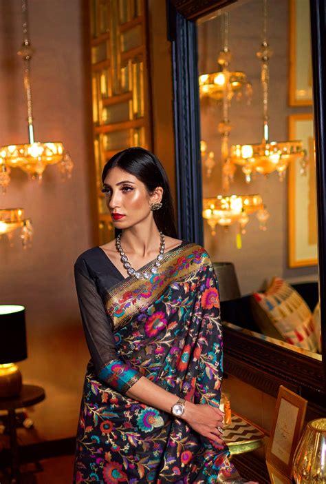 Jamewar Kashmiri Sarees – Zari Banaras